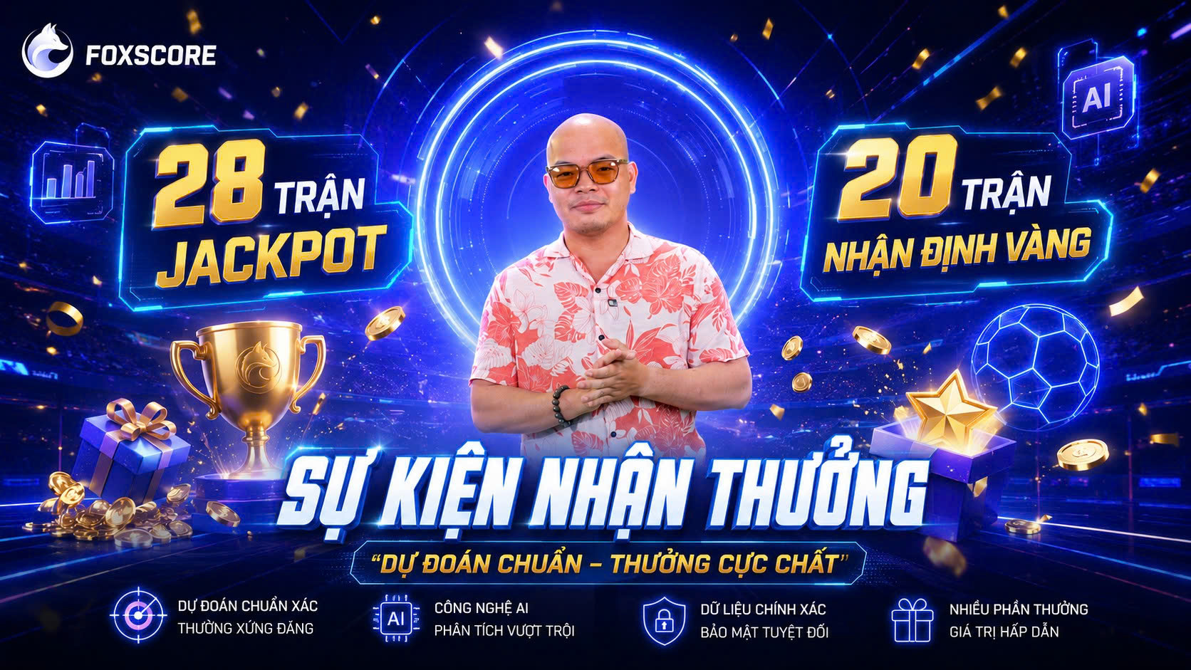 Foxscore – Sự kiện nhận thưởng World Cup 2026